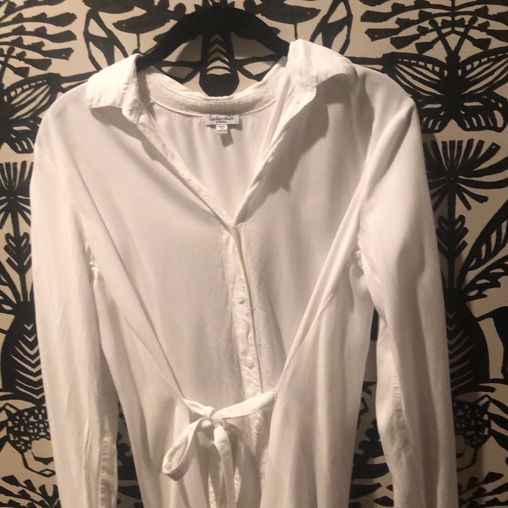 Classic Splendid white shirt dress